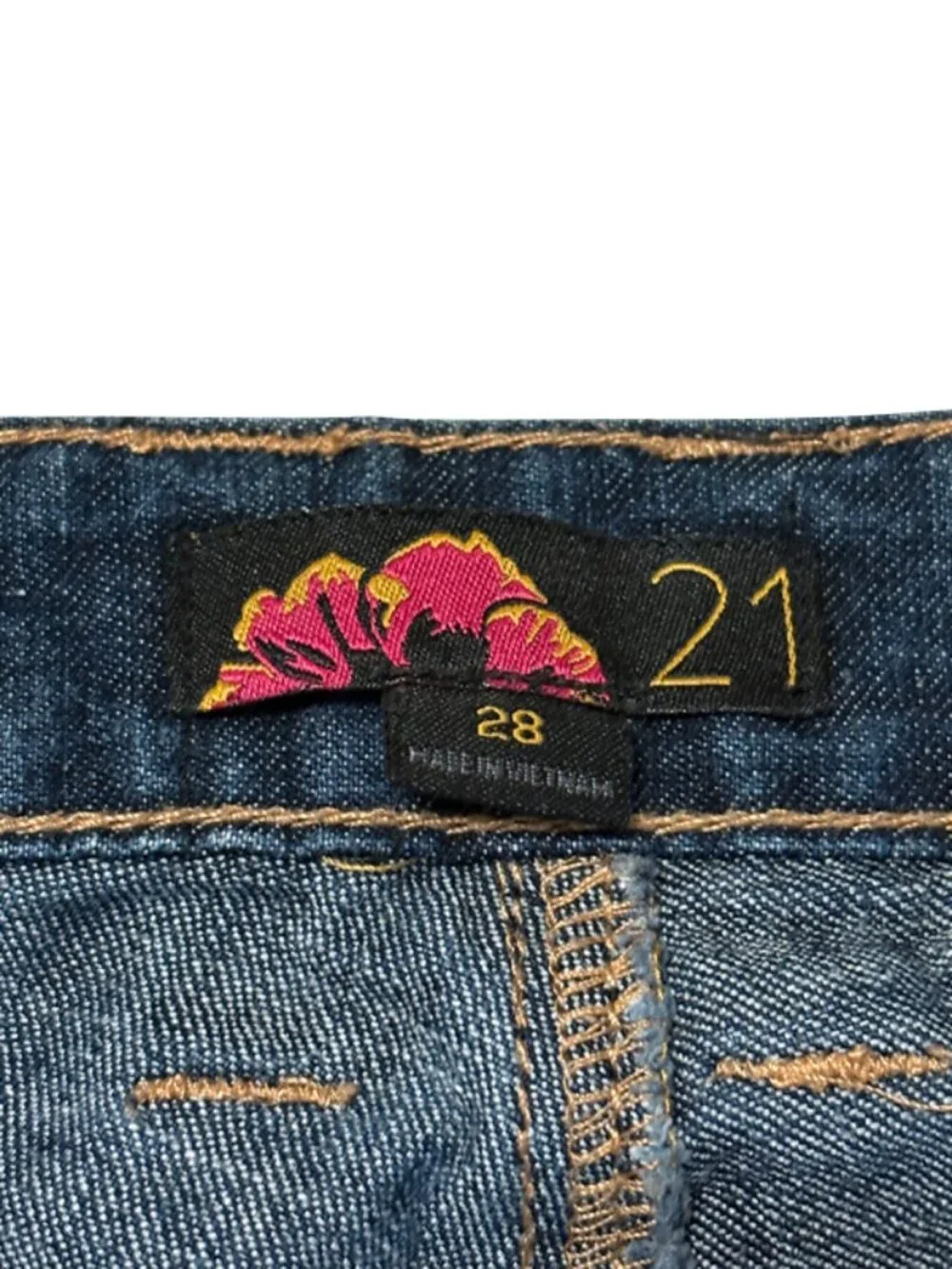 4/$29 Forever 21 womens jeans size 28 blue skinny low rise